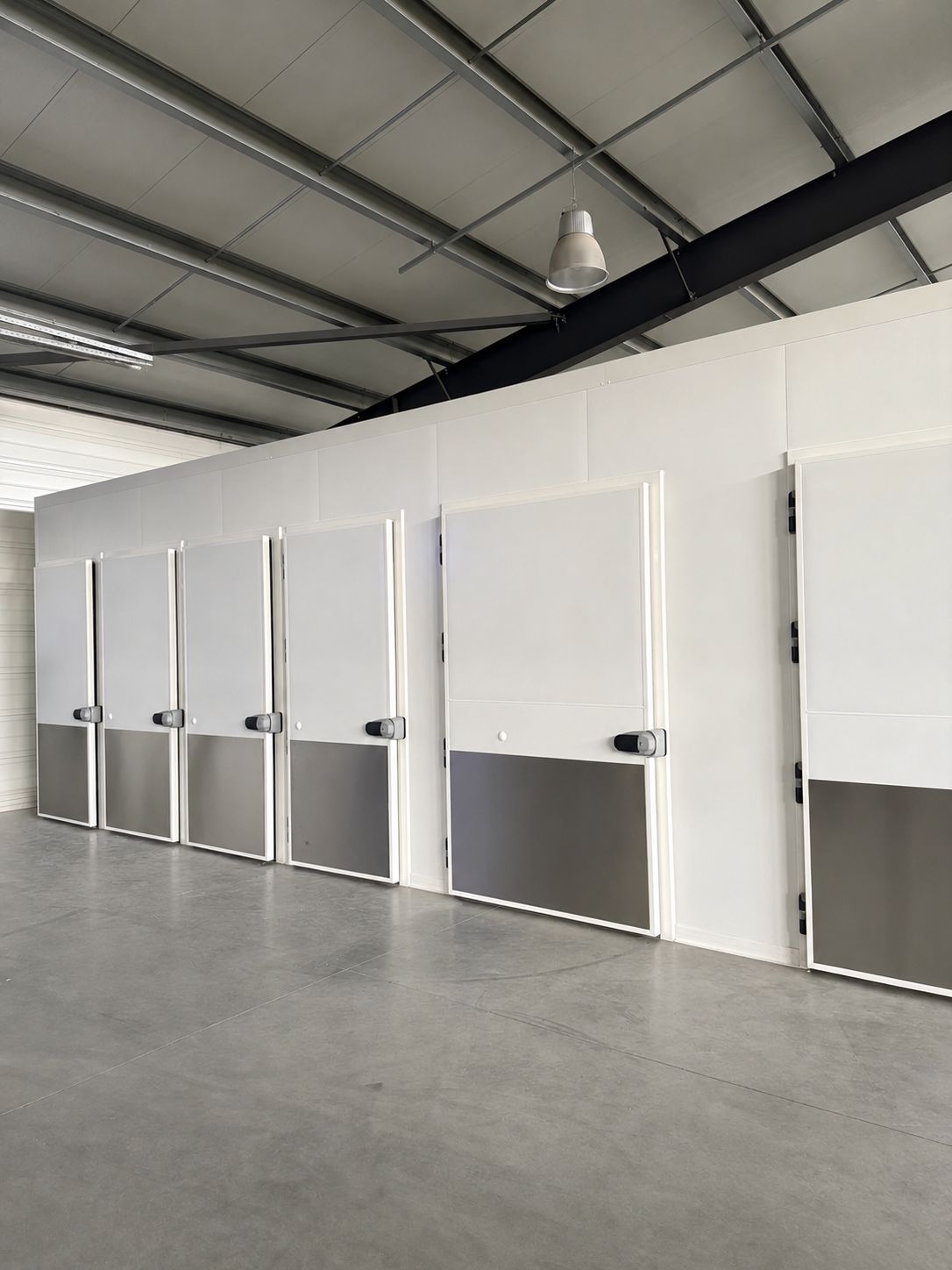 Porte isotherme positive chambre froide